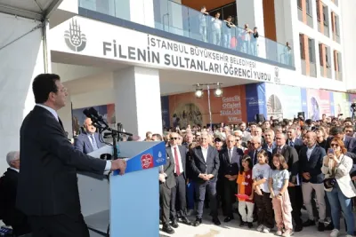 “Filenin Sultanları” öğrenci yurdu törenle açıldı