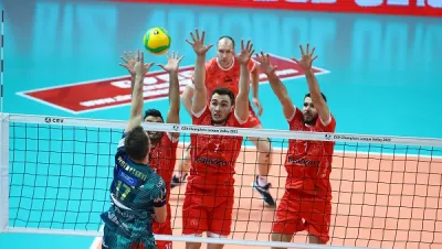 Ziraat Bankkart, Perugia'ya 3-1 kaybetti