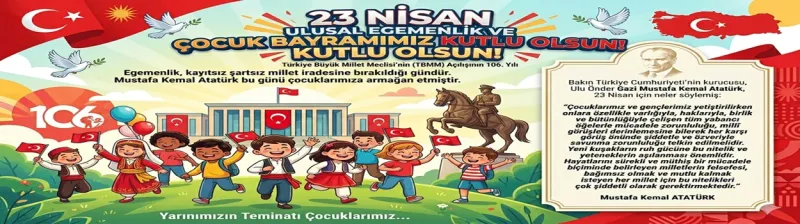 23 Nisan Kutlu Olsun!