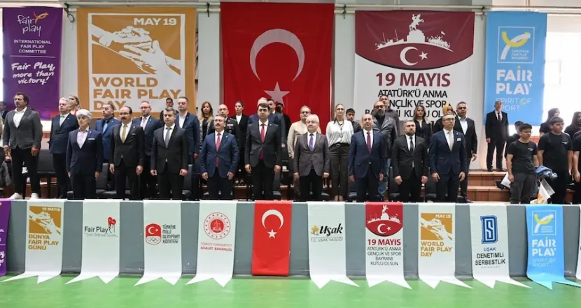 19 Mayıs Dünya Fair Play Günü Uşak'ta düzenlenen etkinlikle kutlandı
