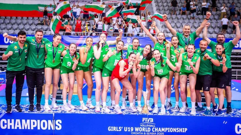 2025’e Bakış: Bulgaristan’dan U19 Kızlar Voleybolunda Tarihi Dünya Şampiyonluğu