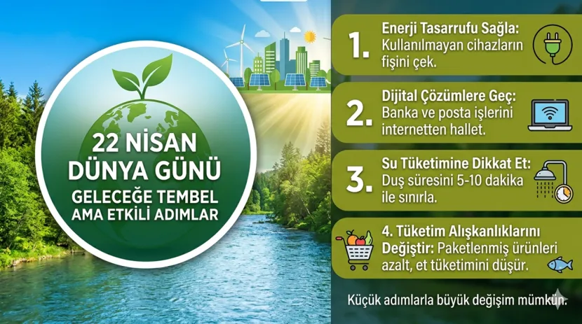 22 Nisan Dünya Günü: Gelecek İçin 