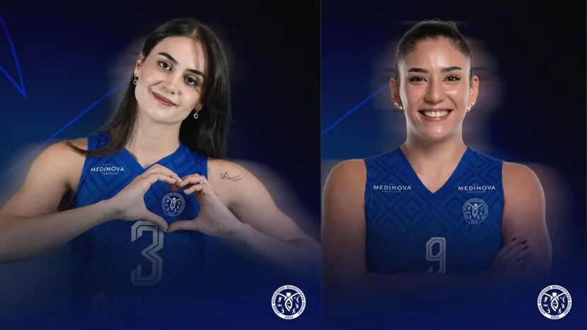 Dilan Yaşar ve Ünzile Hacıoğlu Aydın Büyükşehir Belediyespor'da