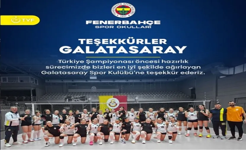 Ezeli Rakibi Galatasaray'a teşekkür eden Fenerbahçe'den Örnek Davranış