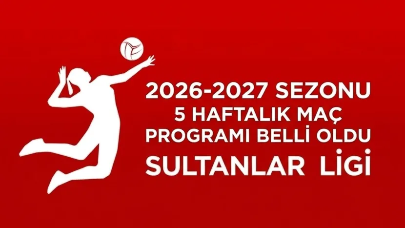Sultanlar Ligi'nde İlk Beş Haftanın Maç Programı Belli Oldu