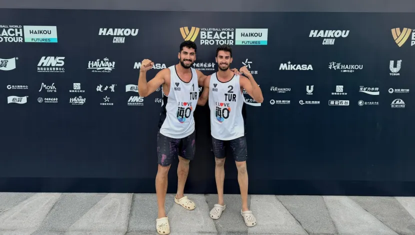 Yusuf Özdemir ve Batuhan Kuru, Beach Pro Tour Haikou Etabı'nda Yarı Finalde