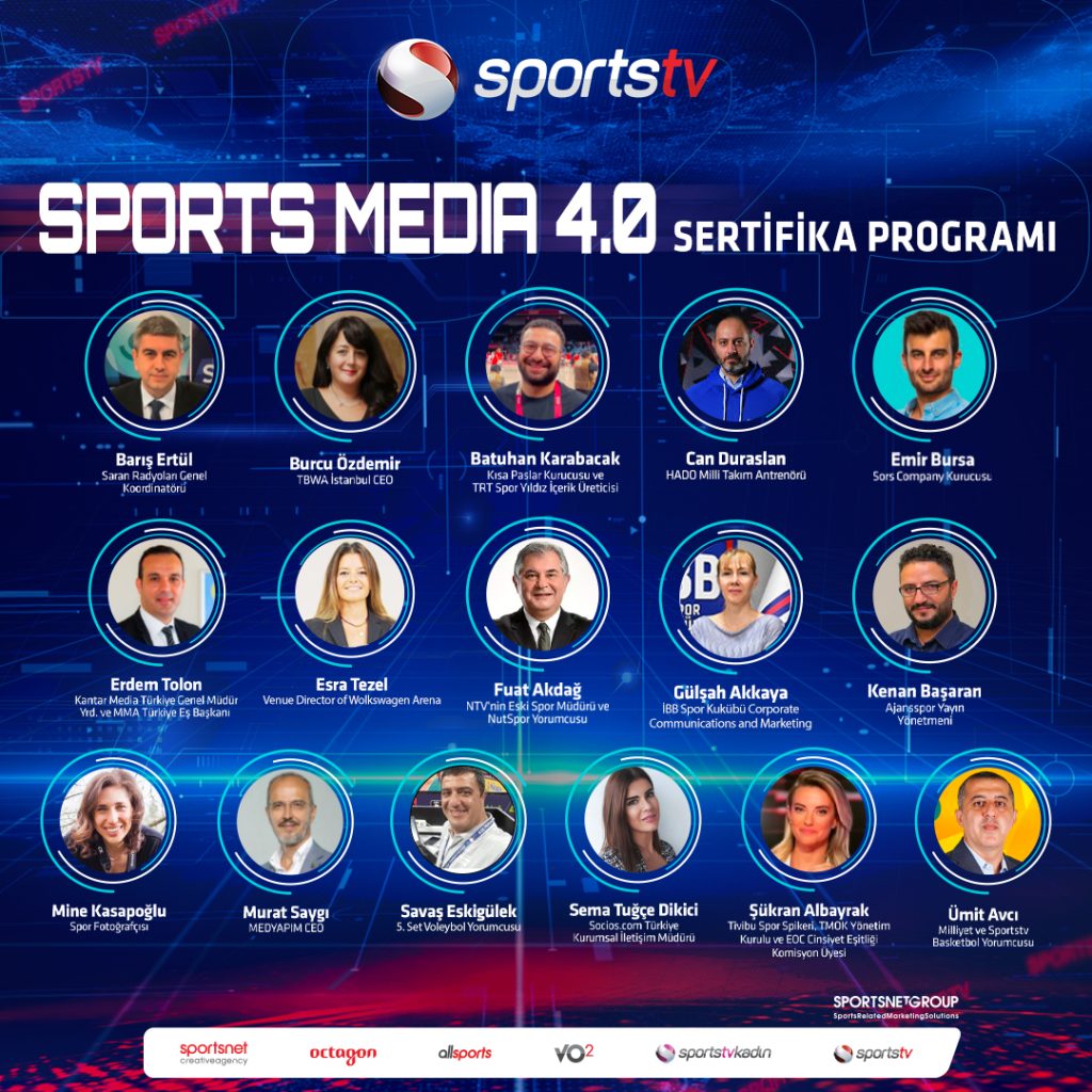 sports media 4.0 Sertifika Programı